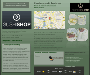 sushishop-toulouse.com: Livraison Sushi : Toulouse / Restaurant Japonais Toulouse
Besoin de livraison de Sushi ou de ´ Toulouse?