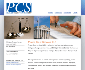 proventethers.com: Michigan Process Servers
Proven Court Services, LLC offers Michigan Process Servers, Court Officers, Legal Process Service and more.