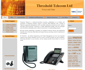 thresholdtelecom.co.uk: Shop
Threshold Telecom are a telephone system installation and retail company.