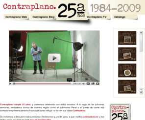 contraplano.es: 25 Aniversario de Contraplano -- Agencia de publicidad de corte creativo en Murcia.
Contraplano, S.A. Agencia de publicidad de corte creativo.