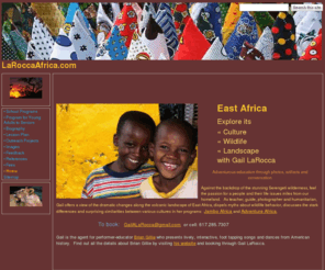 laroccaafrica.com: LaRoccaAfrica.com
Programs on the culture, wildlife and landscape of East Africa