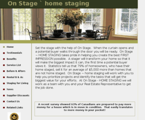 onstagehomestaging.com: On Stage ~ HOME STAGING HOME
OnStage home staging on stage