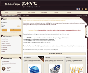ramdam-rank.com: Ramdam Rank
Shop powered by PrestaShop