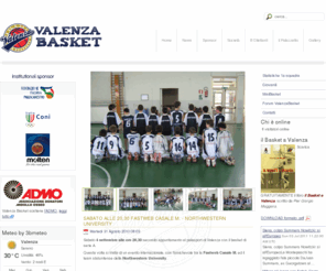 valenzabasket.com: Valenza Basket - official Website
sito ufficiale del Valenza Basket - Lega nazionale Pallacanestro