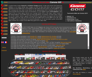 carrera-go.de: Carrera GO Fanpage - Slotracing in 1:43
Carrera GO Fanpage über Slotrace in 1/43 mit Datenbank aller Komplettsets und Fahrzeuge, Forum, Basteleien, Online Shop Link, Umbauten und Eigenbauten, Strecken, Fotos, Tipps und Tricks für Carrera GO, und neu Carrera DIGITAL143!