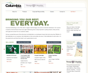 coldist.com: Columbia Distributing - Home
Columbia Distributing is THE beverage distributor of the Northwest