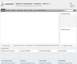 newtronic.net: INTRED S.p.A. TELECOMUNICAZIONI INTERNET BRESCIA VOIP TELEFONIA ADSL WIRELESS WIMAX PEC LEGALMAIL
INTRED S.p.A. Telecomunicazioni e Internet a Brescia, offre VOIP, ADSL, HDSL, Hosting, Housing, Legalmail PEC posta elettronica certificata