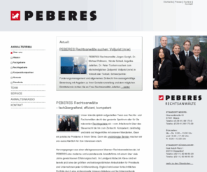 peberes-inkasso.com: PEBERES – Rechtsanwälte | Moers und Düsseldorf  - Anwaltsinkasso
Ihre Rechtsanwälte in Moers und Düsseldorf. Das interdisziplinär aufgestellte Team aus Rechts- und Fachanwälten deckt das gesamte Spektrum aller relevanten Rechtsgebiete ab – vom Arbeitsrecht über das Steuerrecht bis hin zum Zivilrecht. Hervorgegangen aus einer alteingesessenen Moerser Rechtsanwaltskanzlei, ist PEBERES eine moderne und expandierende Anwaltsfirma mit einem über viele Jahre gewachsenen Erfahrungsschatz.