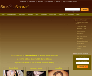 silknstone.com: Silk & Stone: Henna Body Art & Eyebrow Threading Services in Portland, Henna and Herbal Hair Care Products
We carry 100% natural henna and herbal products for your body and hair.