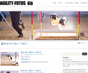 agility-fotos.de: Agility-Fotos
Agility und Hüte Fotos von Turnieren und Trails.