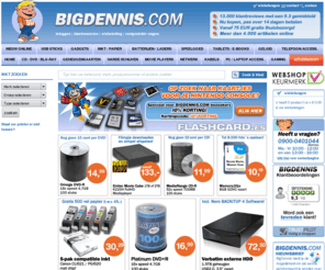 bigdennis.org: BigDennis
 Bigdennis.com, uw internetwinkel. dvd en cd recordables inkt toner