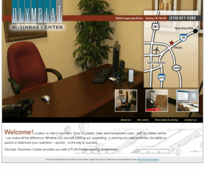 olympia-1.com: Olympia I - office space and executive suites in San Antonio, Selma, Shertz
Olympia I Business Center - Privately owned and managed office space, executive suites, retail space and industrial space.  Custom suite and office arrangements.  Located in San Antonio, Selma, Shertz