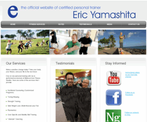 ericyamashita.com: Eric Yamashita - Hawaii's Best Personal Trainer
Eric Yamashita is Hawaii's Top Personal Trainer