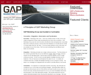 gapmarketinggroup.info: GAP Marketing Group
GAP Marketing Group