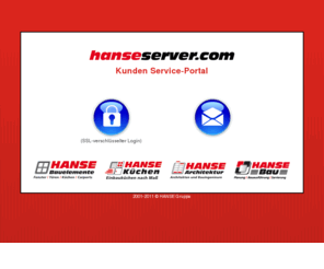 hanseserver.com: hanseserver.com - Kunden Service-Portal
