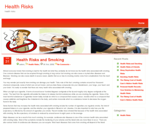 health-risks.com: Health Risks
