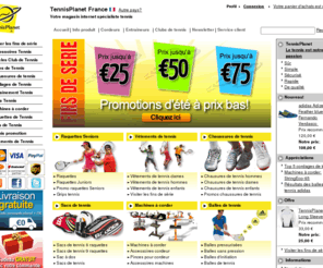 tennisplanet.fr: Raquettes de tennis, chaussures de tennis, cordages - TennisPlanet
Distributeur de matériel tennis: raquettes de tennis, vêtements de tennis, chaussures de tennis, sacs de tennis, balles de tennis et beaucoup plus! 