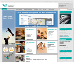 twf-fn.de: Technische Werke Friedrichshafen > Home
Technische Werke Friedrichshafen, das Kraftpaket für die Region