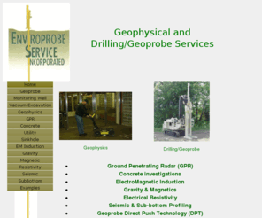 linelocation.com: Enviroprobe Services Inc - Geophysical - Geoprobe - Drilling
Enviroprobe Services Inc specializes in Geophysical, Geoprobe, and Drilling.