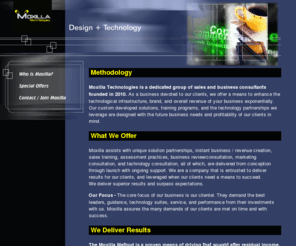 moxillatechnologies.com: Moxilla Technologies
Highly sought after, cutting edge solutions to merge the evolution of business and technology. Covering the US and Canada.