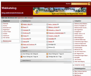 anschuetz.biz: Webkatalog Webverzeichnis Startseite blog-webverzeichnisse.de
Webkatalog mit mehr als 200 Katgorien und Linkpartner, sowie einer Möglichkeit Werbeflächen anzumieten.