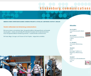 espressiva.org: klinkenborg.communications: Projektentwicklung, authentische Kommunikation, Fundraising
klinkenborg.communications: projektentwicklung, authentische kommunikation, fundraising und kompetenzanalyse