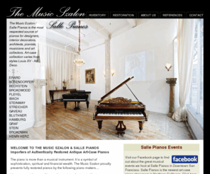 sallepianos.com: Art Case Piano Dealer - Erard, Bosendorf, Bechstein, Broadwood, Pleyel
