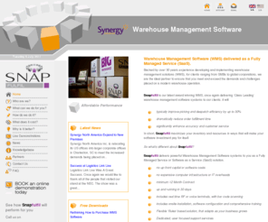 snapfulfil.com: Snapfulfil, Comprehensive SaaS Warehouse Management Software, No setup costs. A Better Way... | Synergy Logistics
Warehouse Management Software Systems WMS Delivered as a Service SaaS - No Capex