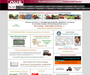 weathercafe.net: OVS - We Sell Solutions!
Agriculture Supplies, Specialty Ag Supplies, Chemicals, Tractors, Power Equipment