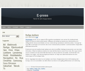 epsilonpress.se: 
	E-press

Teknik f&#246;r att shoppa teknik