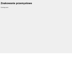 znakowanieprzemyslowe.com: Znakowanie przemysłowe
znakowanie przemysłowe