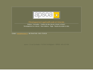 apsoa.com: apsoa - applications orientées service
