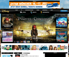 mickeymaus.com: Disney Deutschland | Offizielle Website | Disney.de
Willkommen auf der offiziellen Seite von Disney Deutschland! Das Portal mit allen Infos über Disney Filme, die Disney Channels, Disney Spiele und vieles mehr!