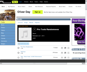 oliverday.co.uk: Oliver Day - MySpace
Oliver Day's MySpace