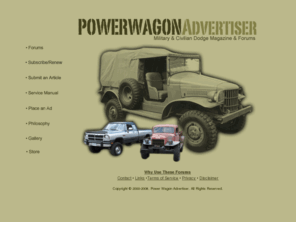 powerwagonadvertiser.com: Welcome to Power Wagon Advertiser
