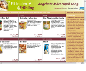 reformhaus-angebote.de: reformhaus-angebote.de
Auf www.reformhaus-angebote.de finden Sie die aktuellen Sonderangebote der Reformhuser. Die qualitativ hochwertigen und preisgnstigen Produktangebote zum Thema Gesunde Ernhrung und Naturheilmittel