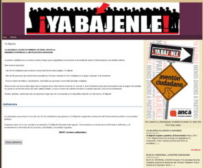 yabajenle.org.mx: Ya Bájenle
Joomla - the dynamic portal engine and content management system