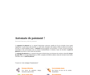 automate-de-paiement.com: Automate de paiement Borne Interactive et Multimédia
automate, paiement, borne, interactive, multimédia