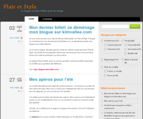flairetstyle.com: Flair et style
Flair et style - Le blogue de Kim Vallée