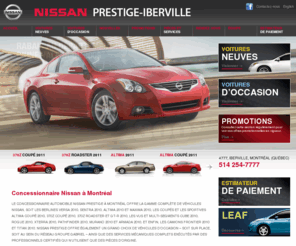 nissanprestige.com: Nissan Prestige | Concessionnaire Automobile Nissan à Montréal
Concessionnaire automobile Nissan Prestige à Montréal. Tous les modèles Nissan 2010-2011 et des voitures d'occasion