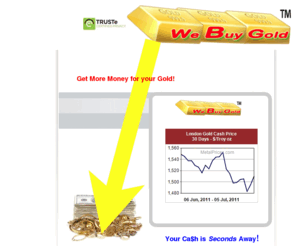 we-buy-gold.org: We buy gold - has up to the day prices for your gold
Check our chart to see how much you can get for your gold!