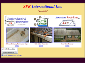 aok.org: SPR Bathtub Refinishing, ARB Roof Stain Removal, The Gutter Shield
