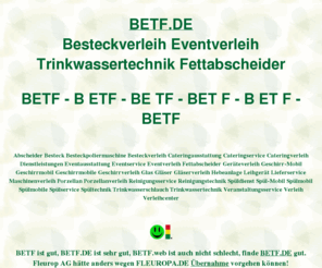 betf.de: betf, Fleurop, Fraunhofer Institut, AOK Bundesverband, ditib, ditip, muellerndk
betf, AOK Bundesverband hätte anders wegen AAOK vorgehen können. Fleurop AG hätte anders wegen FLEUROPA vorgehen können. Fraunhofer Institut hätte anders wegen IZFP vorgehen können. DITIB Domain Information Technik Internet Beratung, DITIP Die Ideale Technik Im Programm. muellerndk