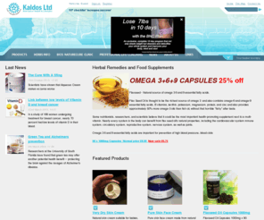 kaldos.com: Natural Health Products and Alternative Diagnoses and Treatments
Natural Health Products and Alternative Diagnoses and Treatments