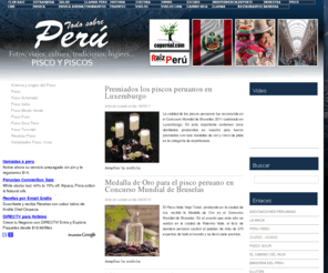 piscoypiscos.com: PISCO Y PISCOS
PISCO Y PISCOS, TODO SOBRE EL PISCO Y LOS PISCOS DEL PERU Y PERUANOS