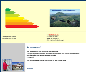 adi-63.com: diagnostic immobilier clermont ferrand, mise en copropriété, accessibilité handicapés, diagnostic amiante et diagnostic dpe à clermont ferrand
Adi Diag, le spécialiste du diagnostic immobilier, de la mise en copropriete, de l'accessibilite handicapés, du diagnostic amiante et du diagnostic dpe à clermont-ferrand, auvergne, puy de dôme.