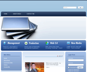 erichslipsager.com: Welcome to the Frontpage
Homepage for Erich Slipsager, Web 2.0 Developer