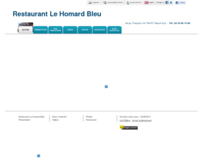 restaurantlehomardbleu.com: Restaurant - Restaurant Le Homard Bleu à Tréport (Le)
Restaurant Le Homard Bleu - Restaurant situé à Tréport (Le) vous accueille sur son site à Tréport (Le)