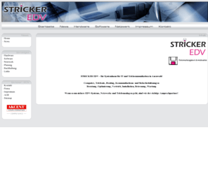 stricker-edv.de: Stricker-EDV
Ihr Systempartner für EDV und Kommunikation