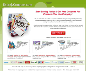 entirelycoupons.com: Grocery Printable Coupons | EntirelyCoupons.com -
